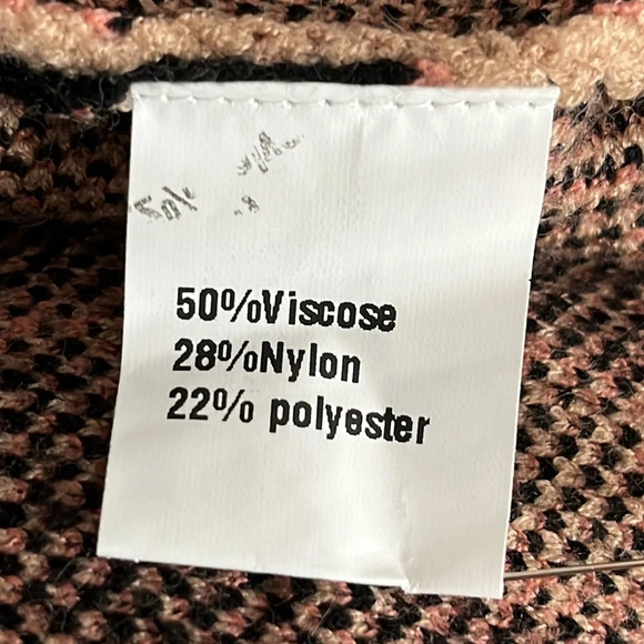 Zesica Leopard Print Open Front Cardigan Sweater - Size Large - Picture 5 of 6